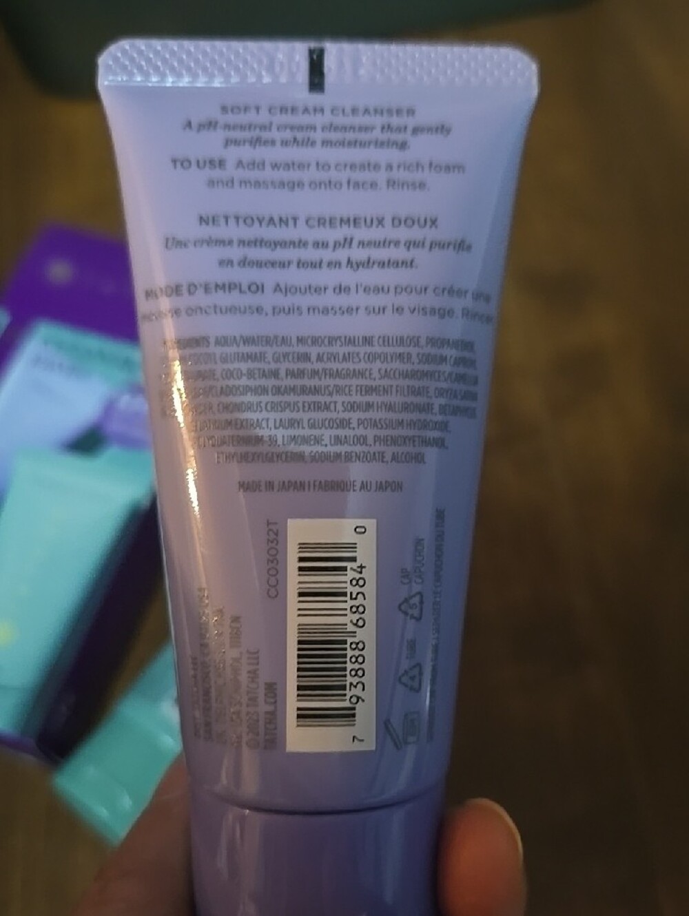 Tatcha Cleanser Duo – Purple & Teal Tubes - Picture 6 of 8